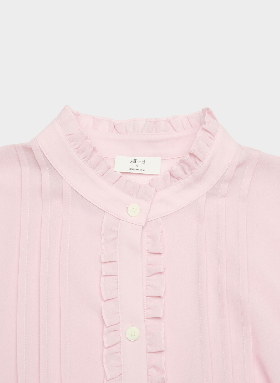 caravel blouse dusty pink