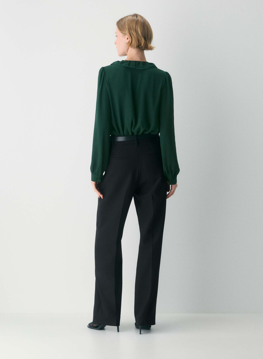 tulip blouse scarab
