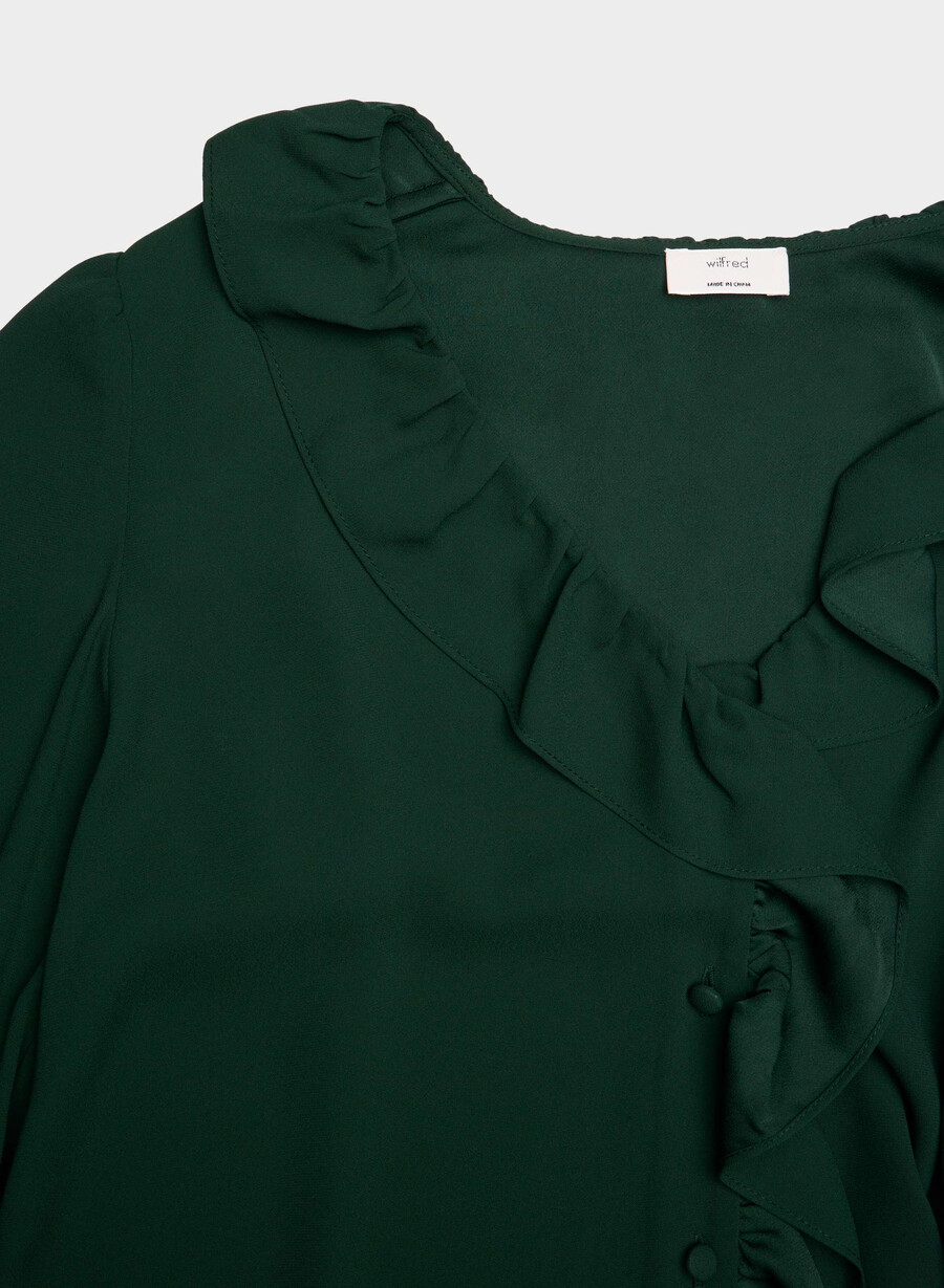 tulip blouse scarab