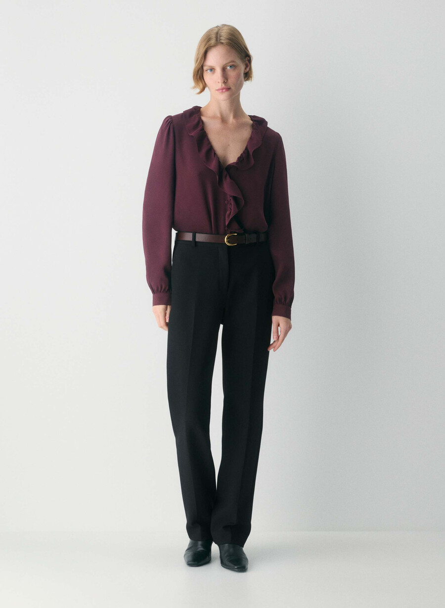 tulip blouse cardamon
