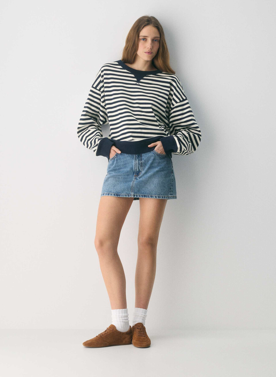 mighty cotton wicket longsleeve lt birch admiral