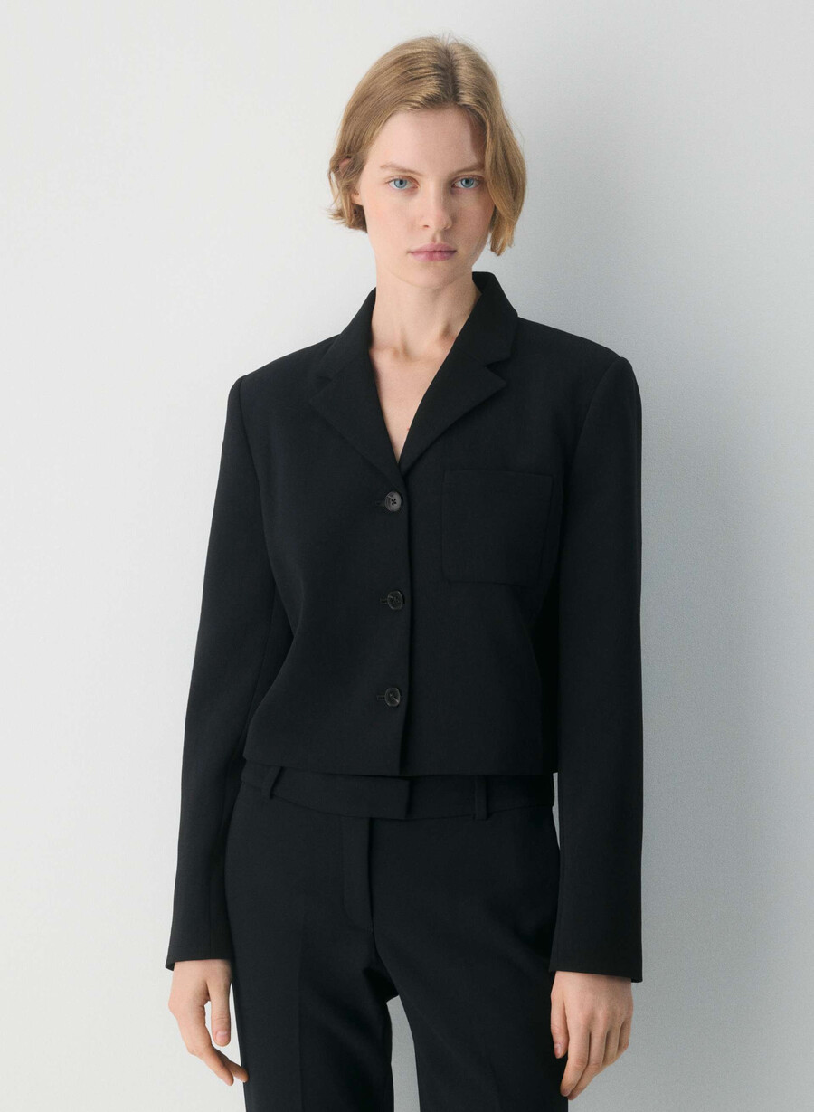 regatta jacket - crepette black