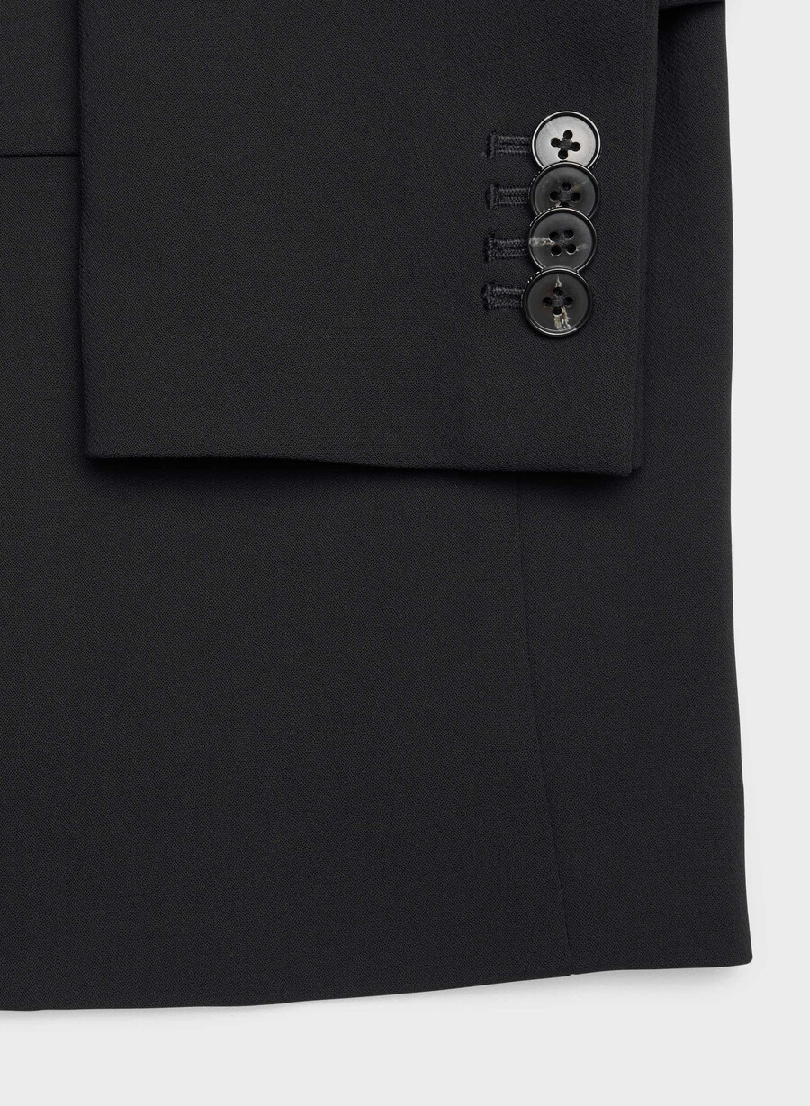 regatta jacket - crepette black