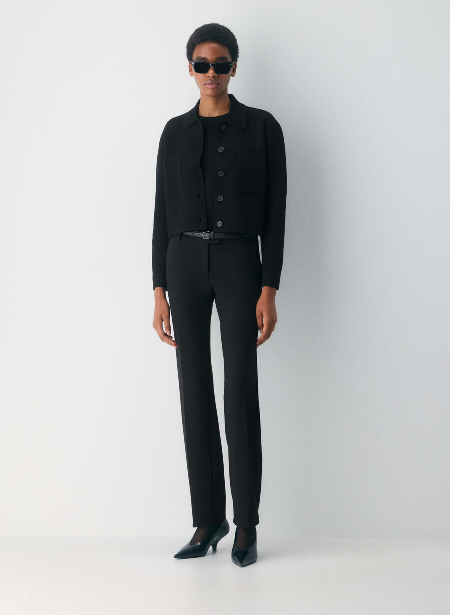 society waist sweater black