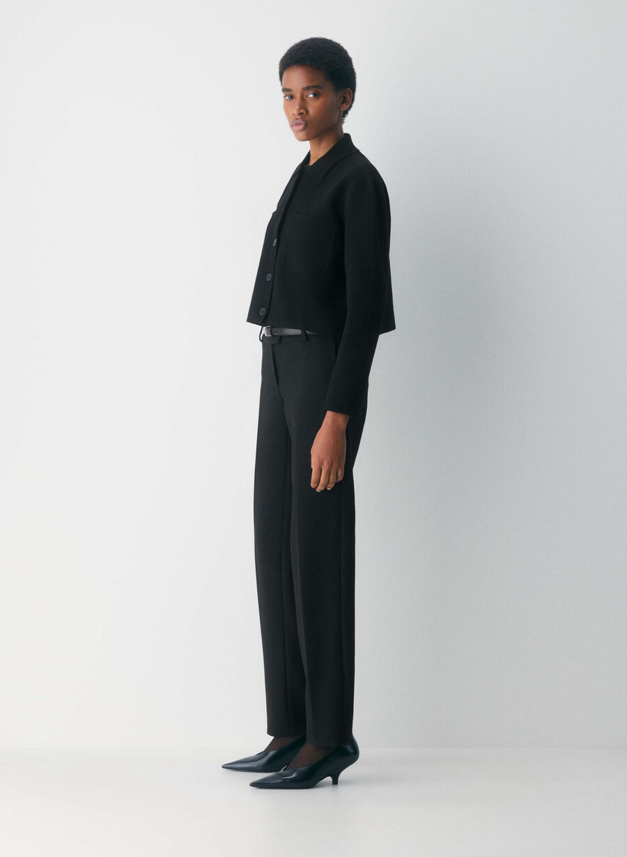 society waist sweater black