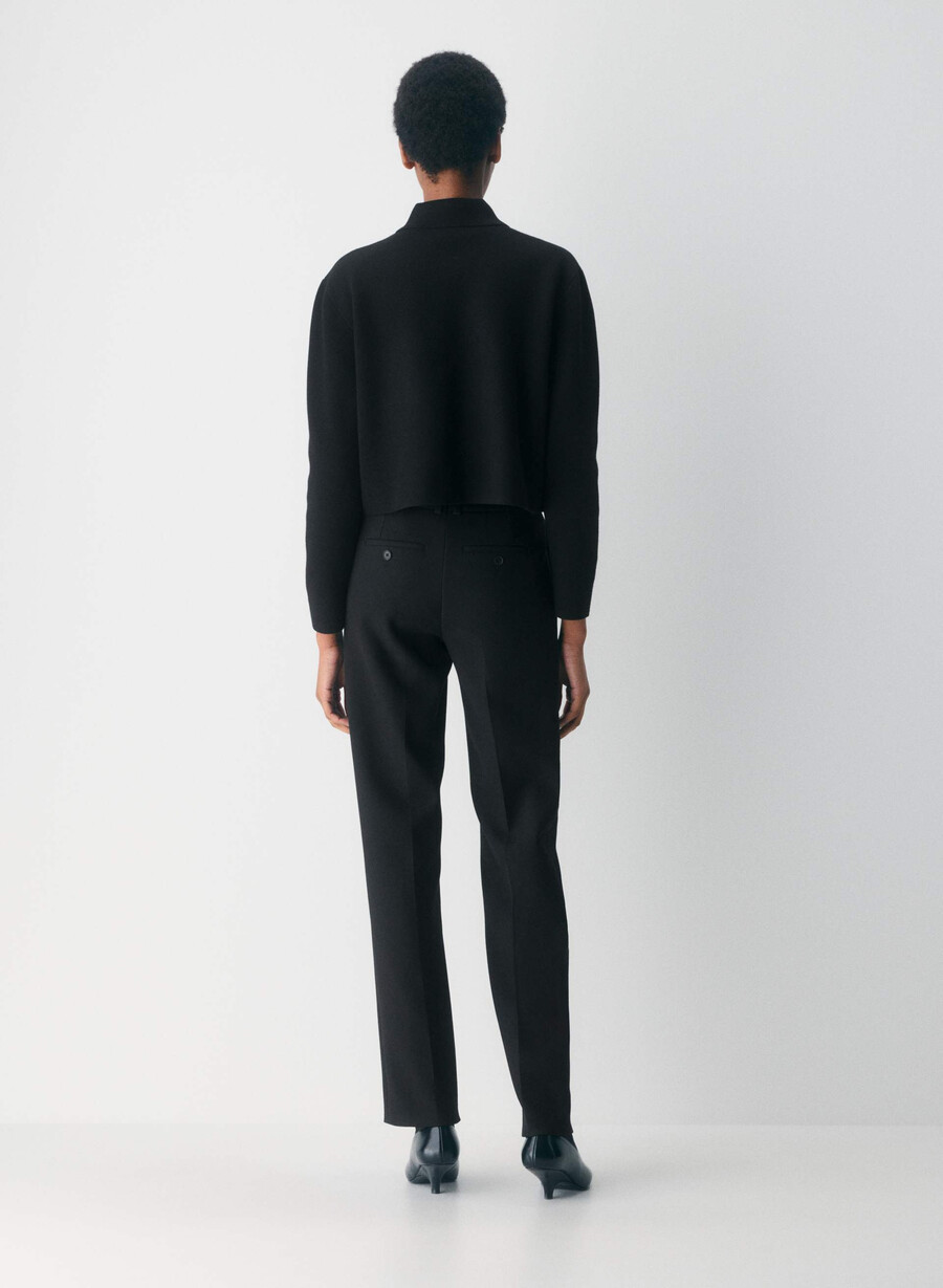 society waist sweater black