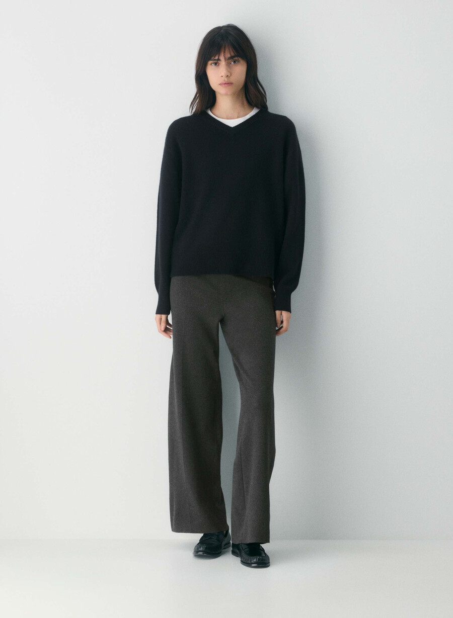 souvenir pant - wonder yarn heather galaxy