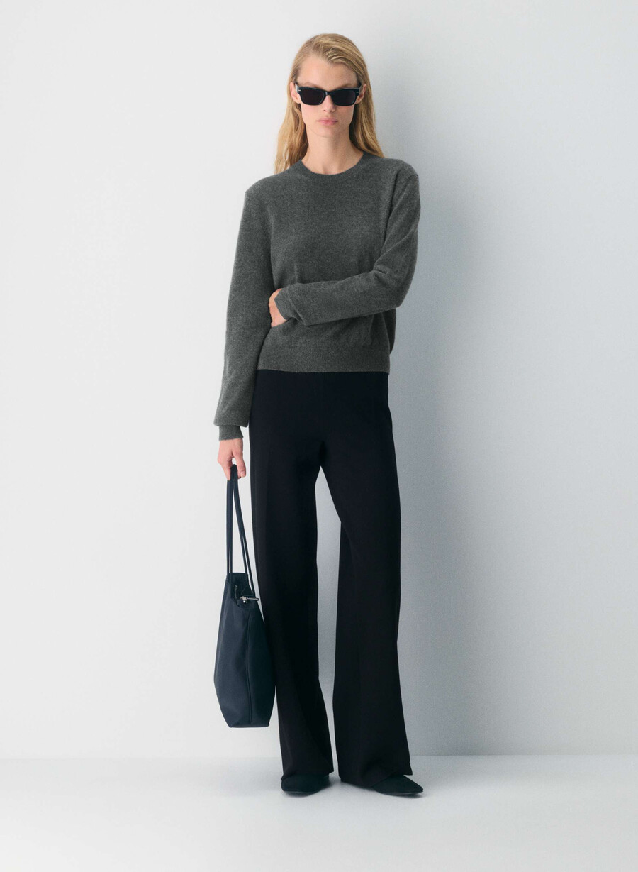 souvenir pant - wonder yarn black