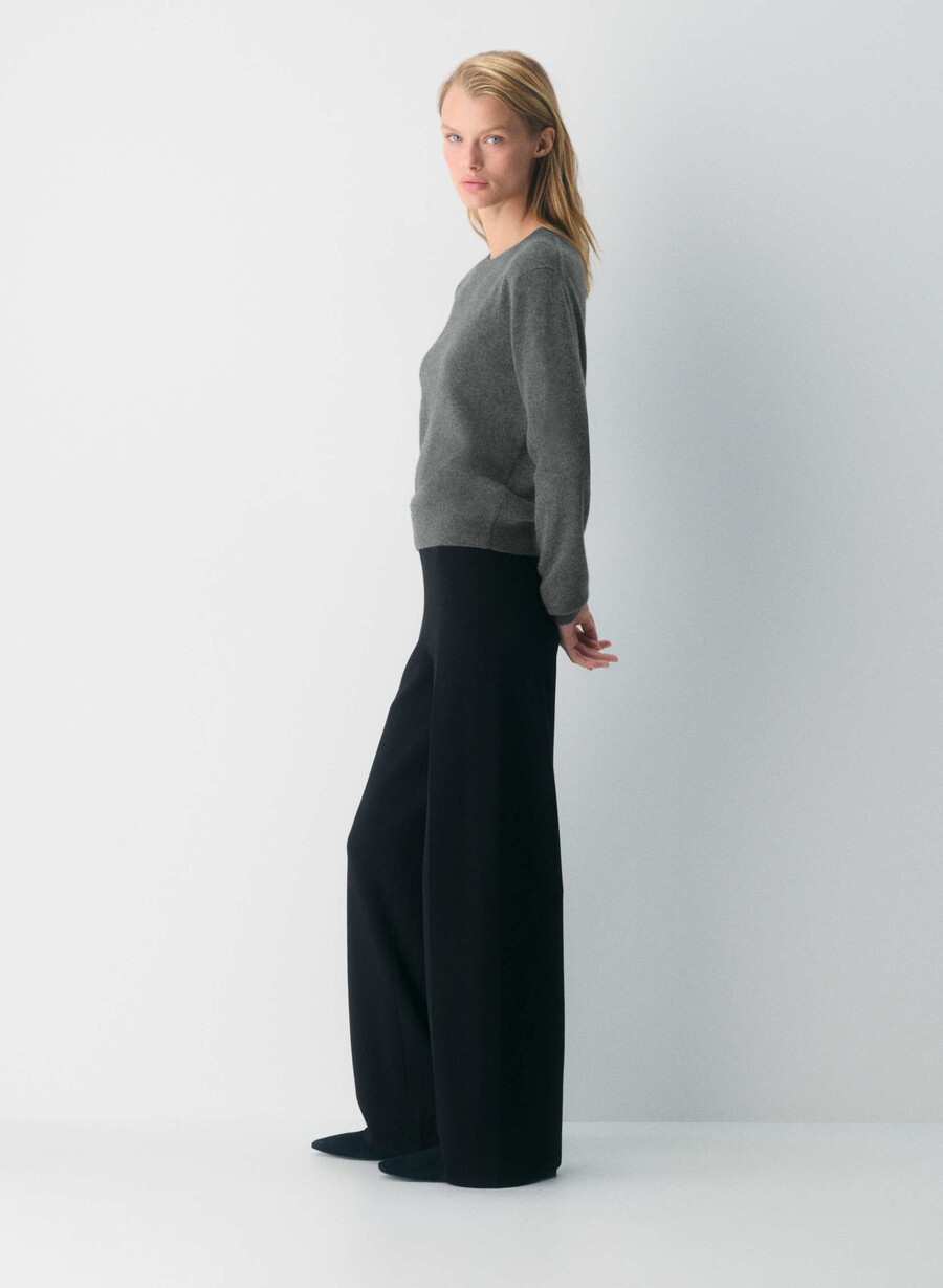 souvenir pant - wonder yarn black
