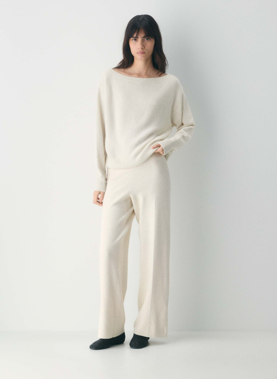 souvenir pant - wonder yarn heather birch