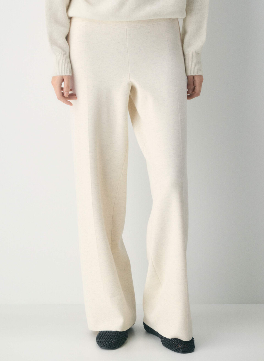 souvenir pant - wonder yarn heather birch