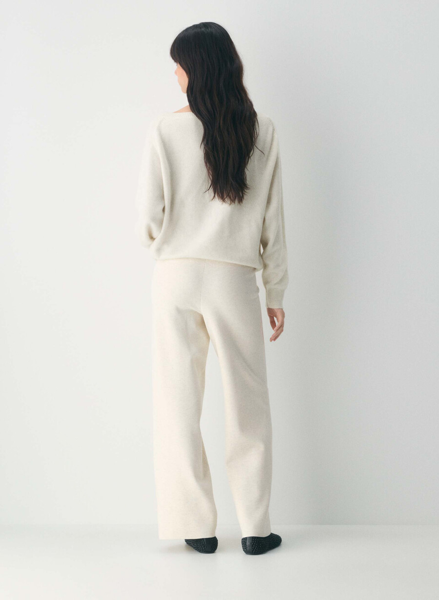 souvenir pant - wonder yarn heather birch