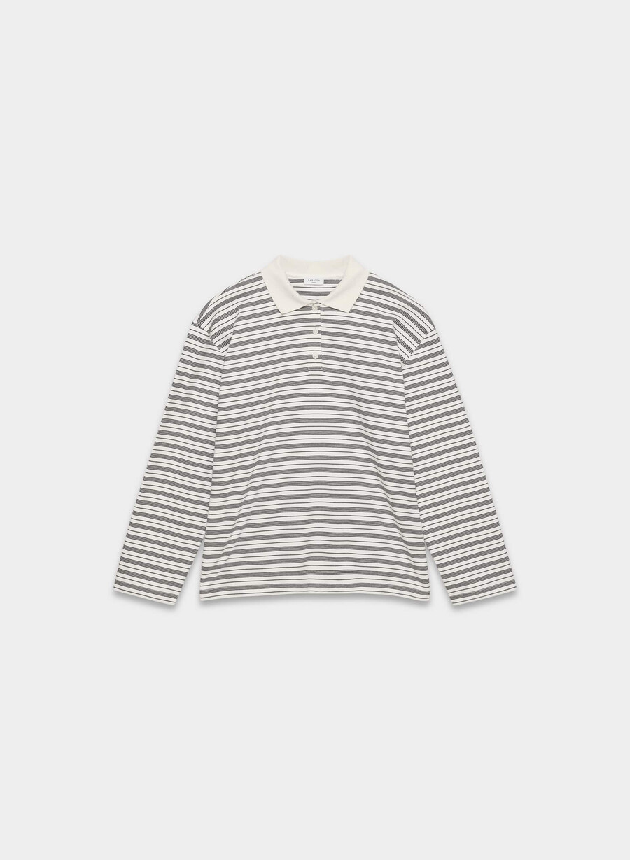 interlock cotton eton longsleeve light birchblack