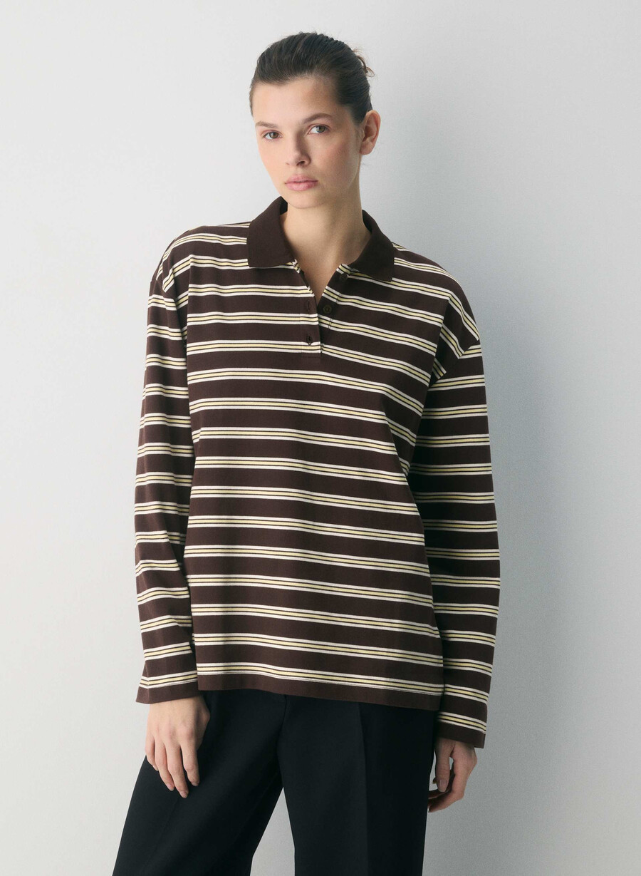 interlock cotton eton longsleeve rchmchbrwn lemonade