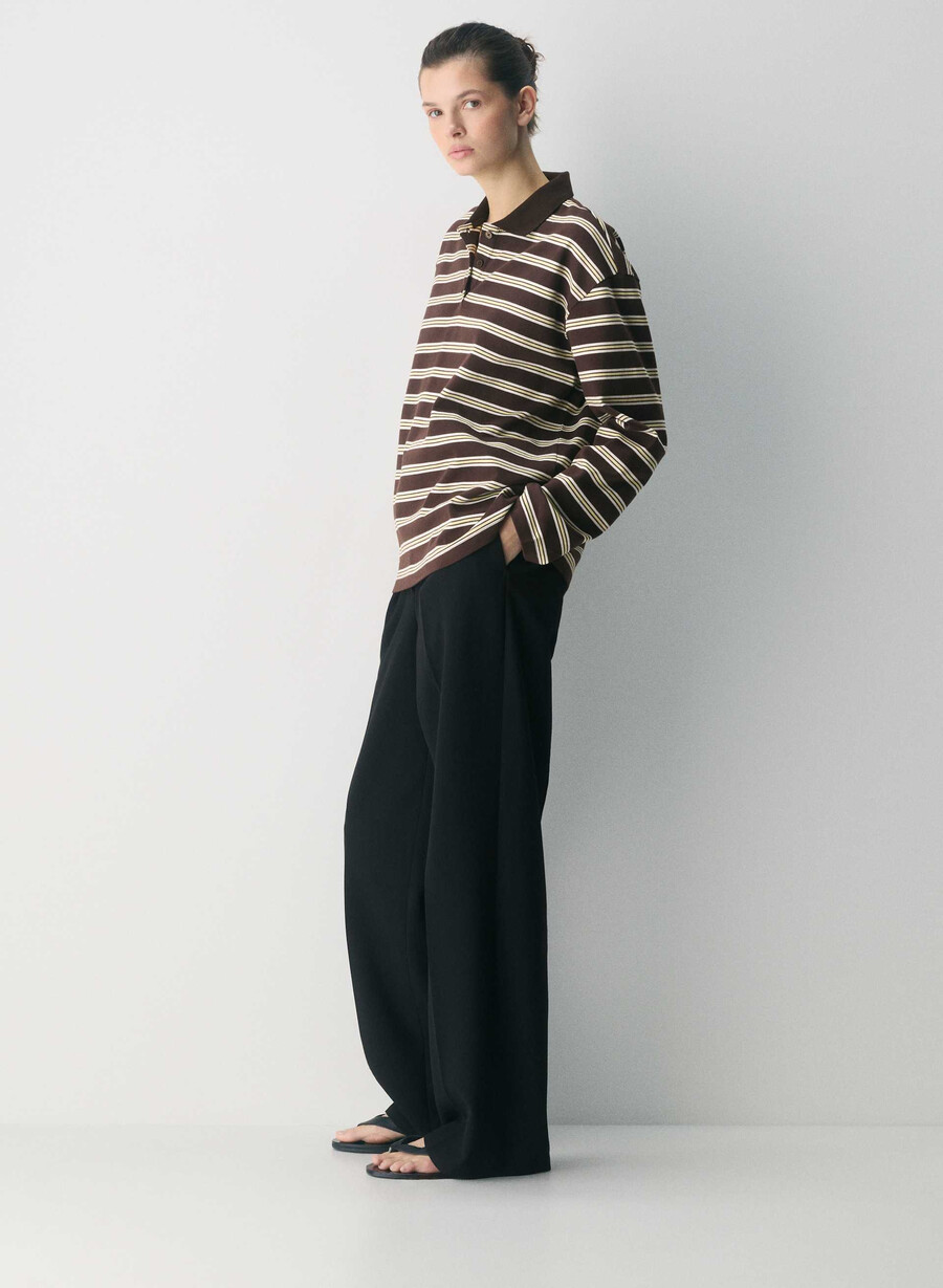 interlock cotton eton longsleeve rchmchbrwn lemonade