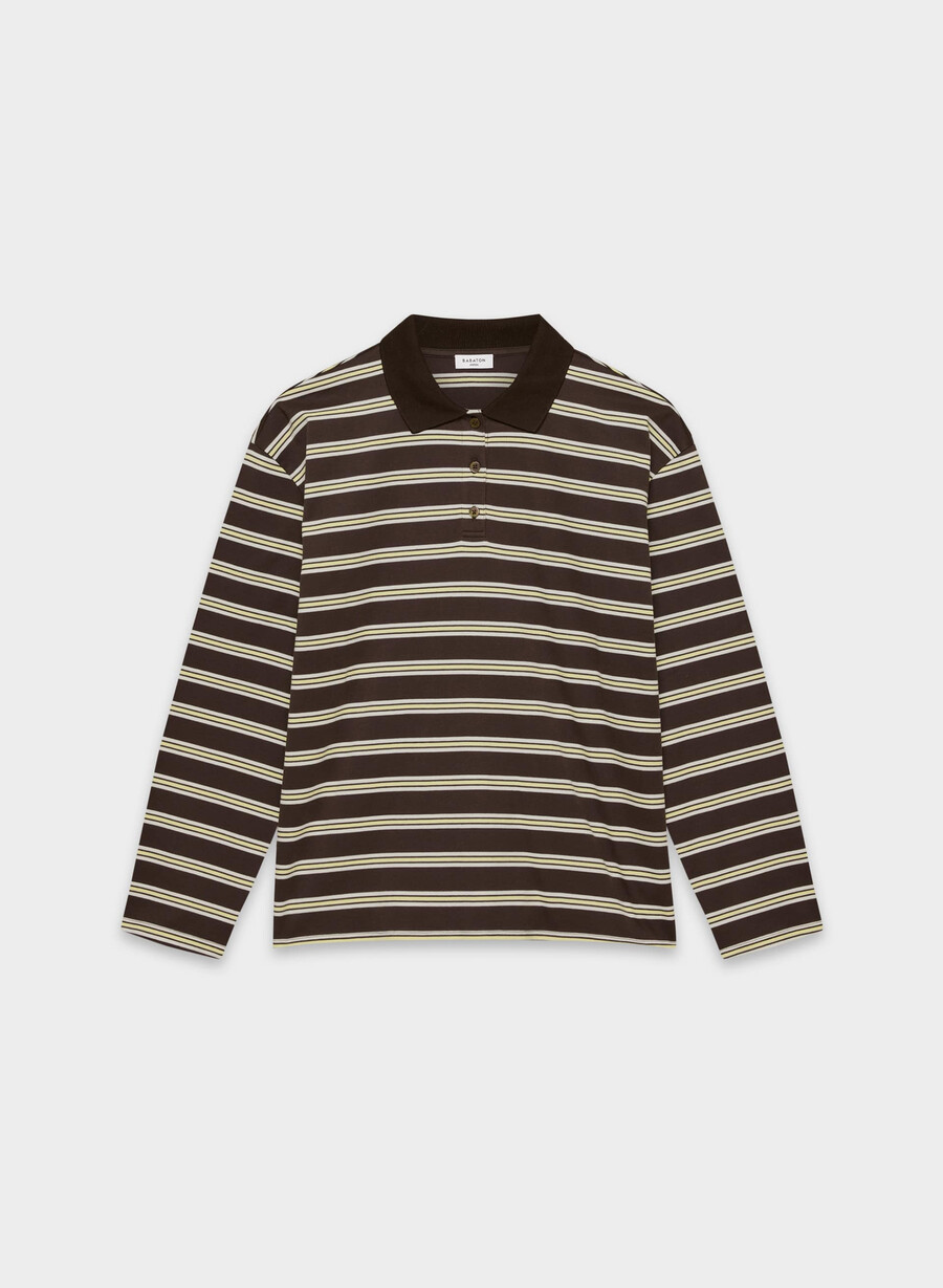 interlock cotton eton longsleeve rchmchbrwn lemonade