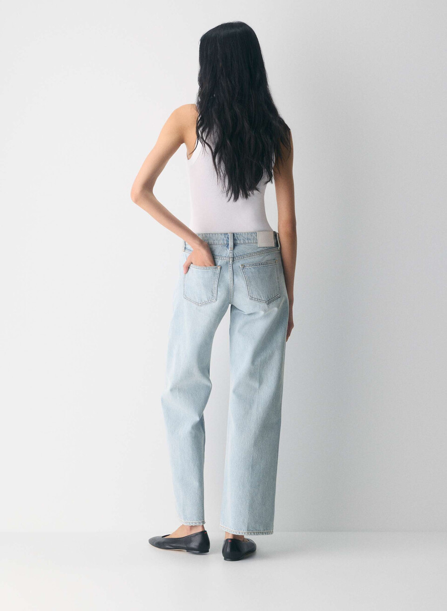 denim forum the 90s super lo-rise baggy jean 15 yrs brl thr bleu
