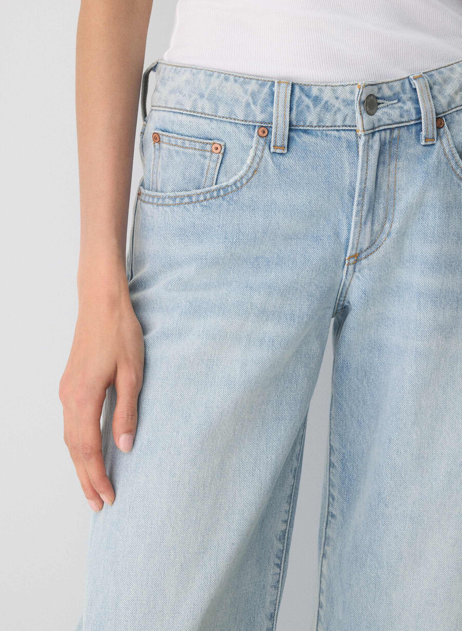 denim forum the 90s super lo-rise baggy jean 15 yrs brl thr bleu
