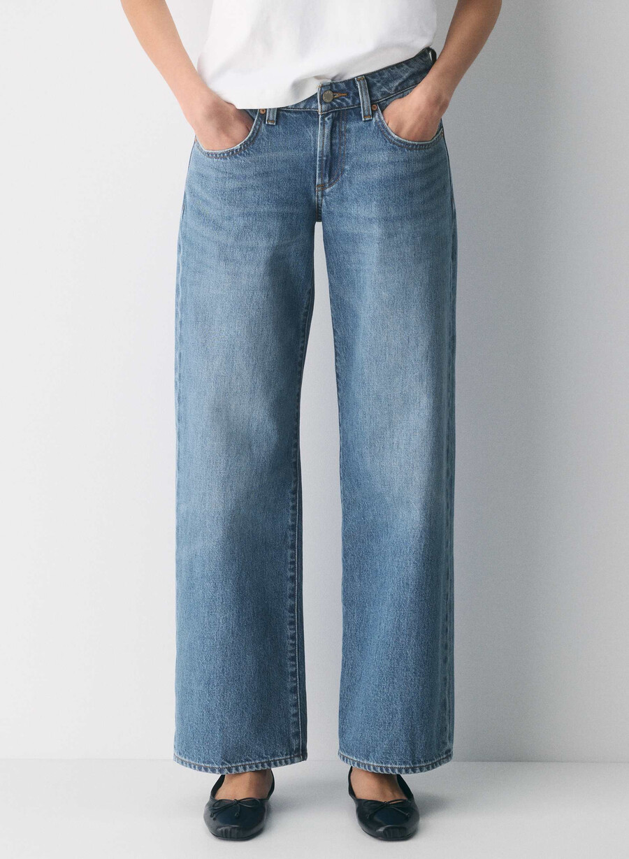 denim forum the 90s super lo-rise baggy jean 5 yrs kiss n tell bl