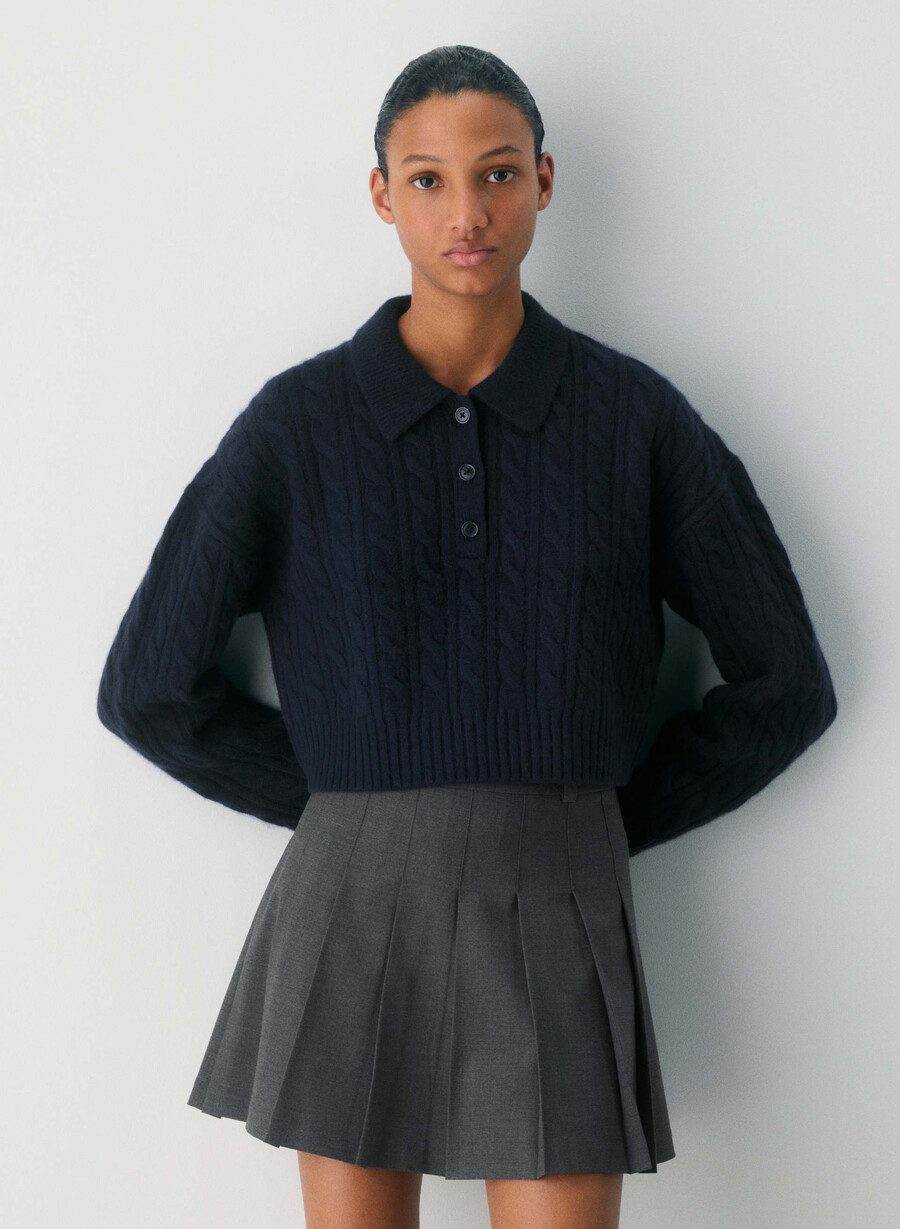 rosebud polo sweater admiral