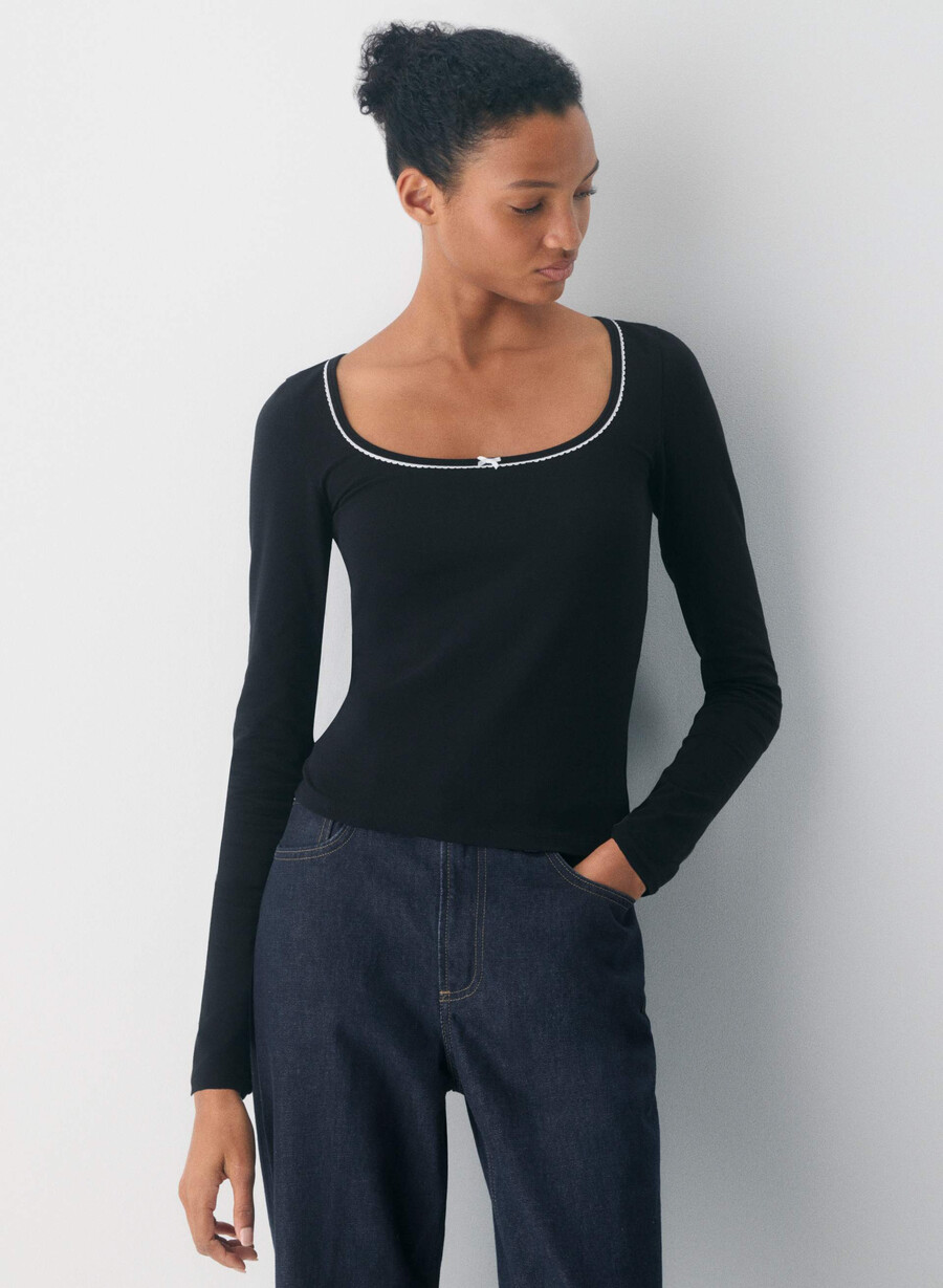chill halfmoon longsleeve blackwhite