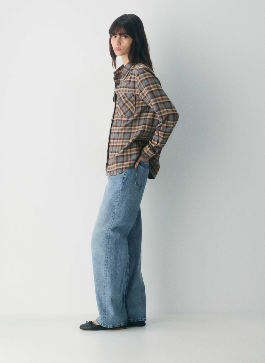 maple shirt ares check h d grch b