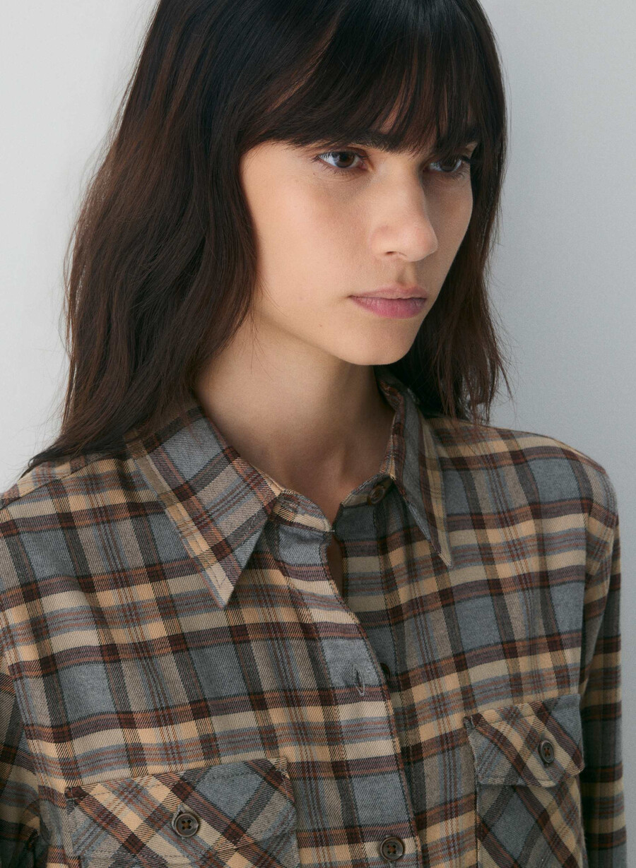 maple shirt ares check h d grch b
