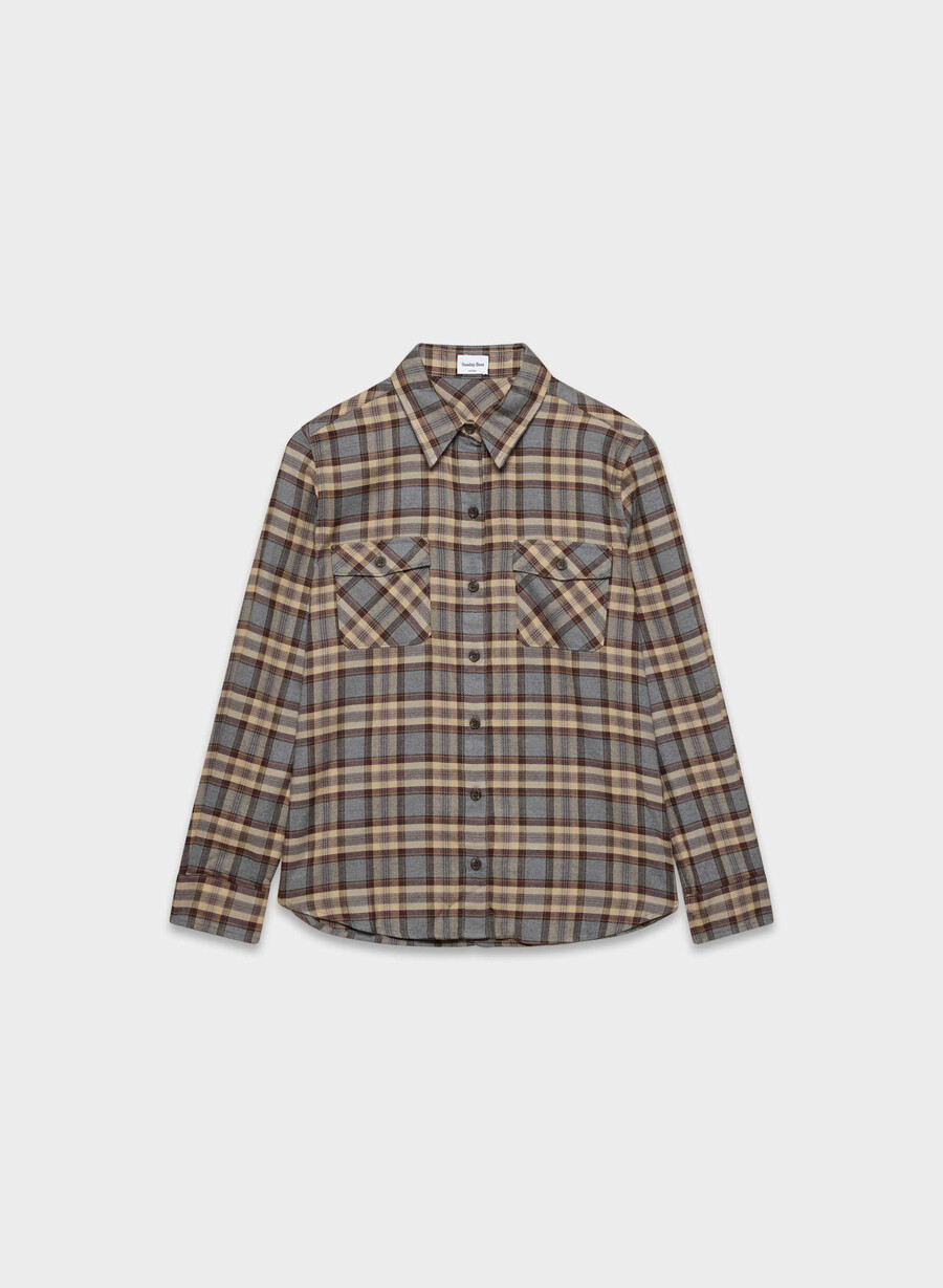 maple shirt ares check h d grch b