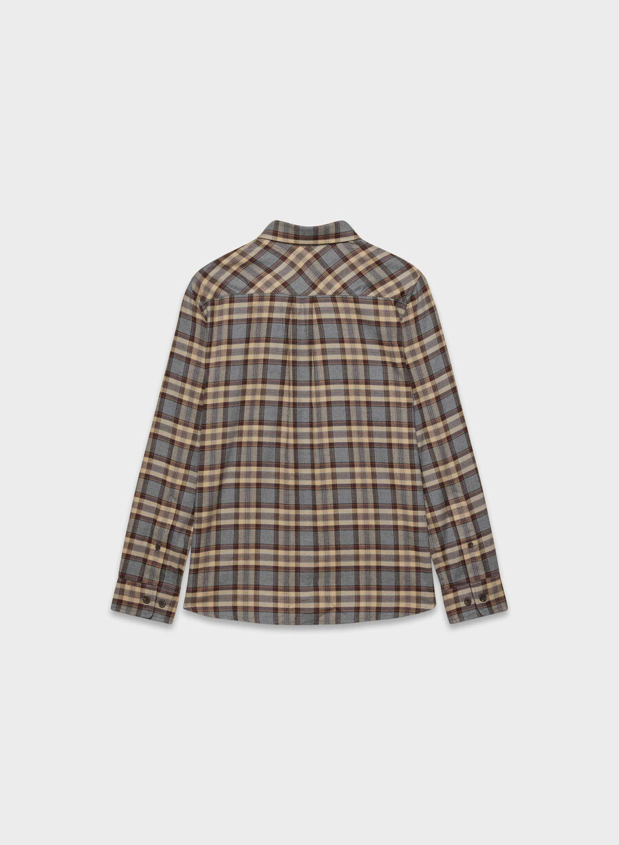 maple shirt ares check h d grch b