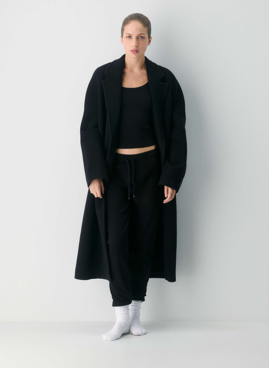 homestretch rib jogger black