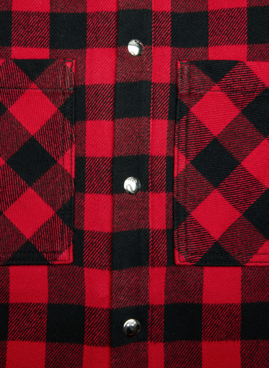 riff shirt jacket pluto chk blkflsh rd