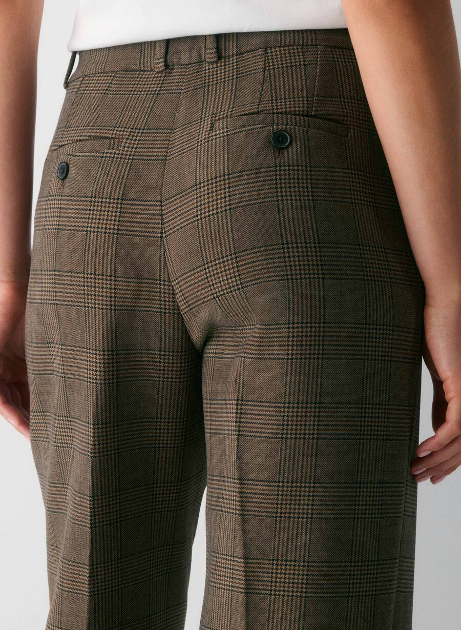 new agency curve-fit pant - ressential tyson chk browntaup