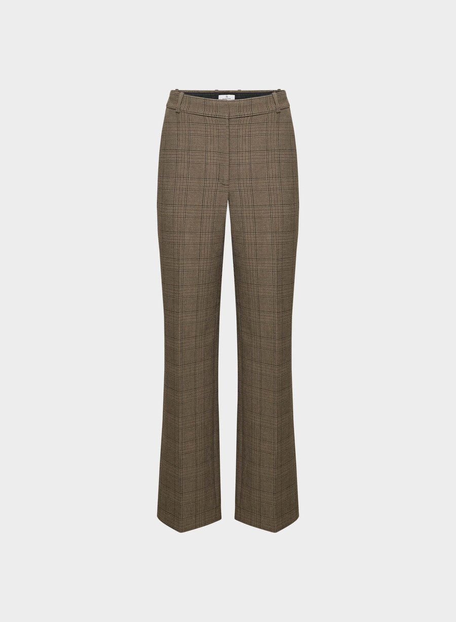 new agency curve-fit pant - ressential tyson chk browntaup