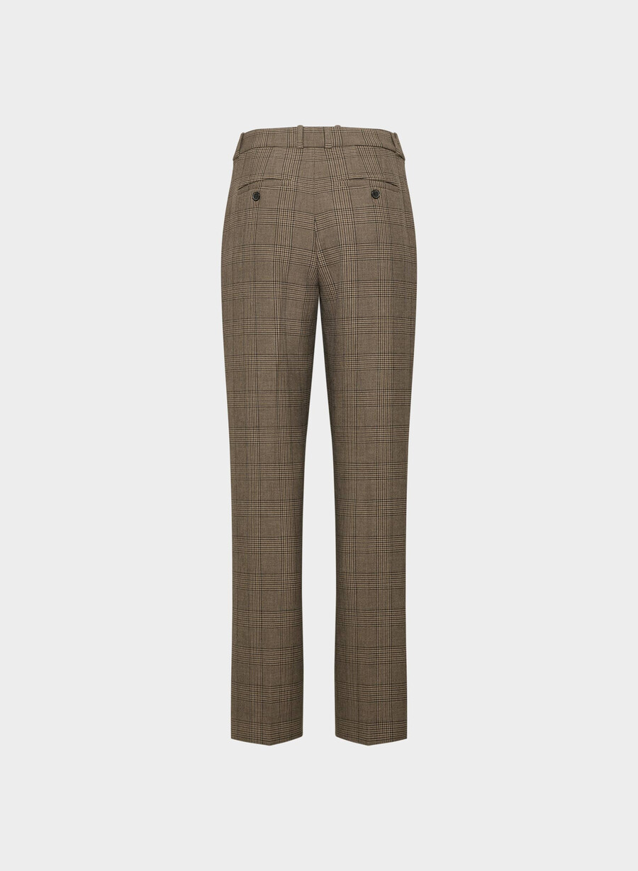 new agency curve-fit pant - ressential tyson chk browntaup