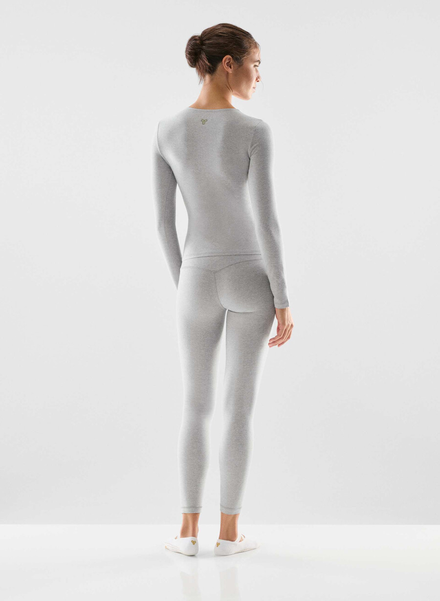 softwhip essential longsleeve heather chrome