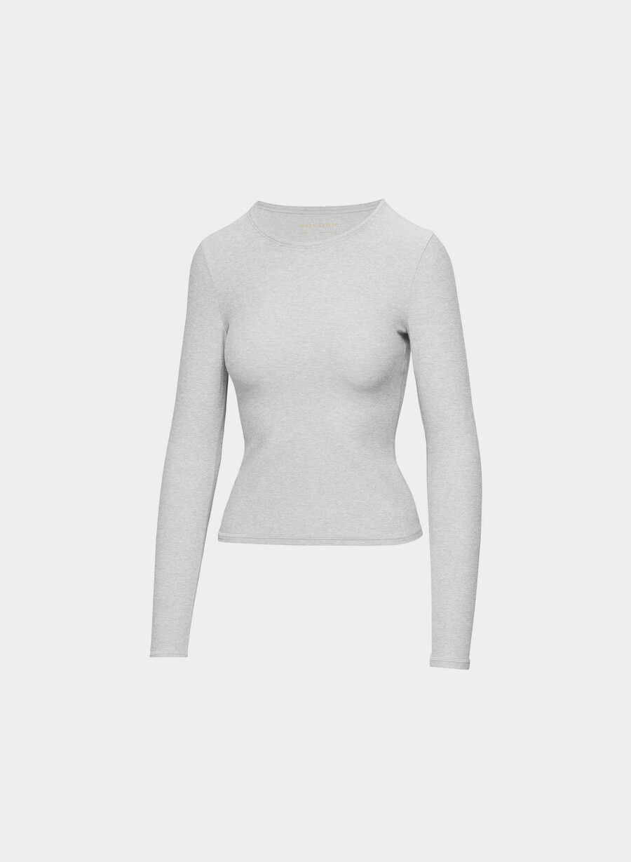 softwhip essential longsleeve heather chrome