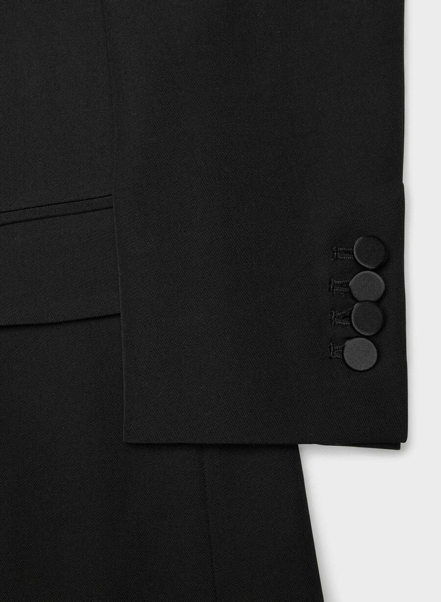 charisse wool blazer black