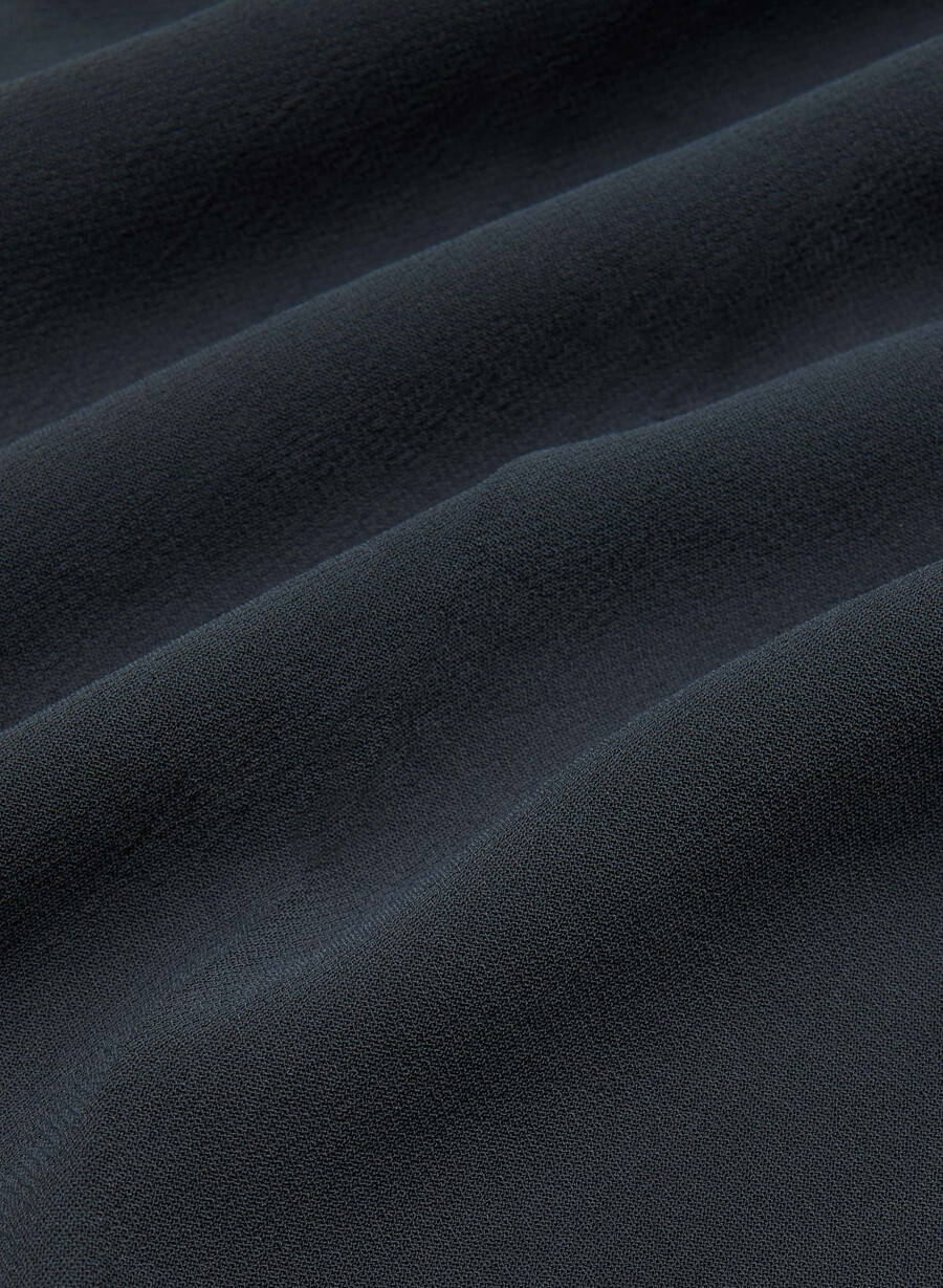 the effortless pant curve-fit lo-rise - crepette dark night navy