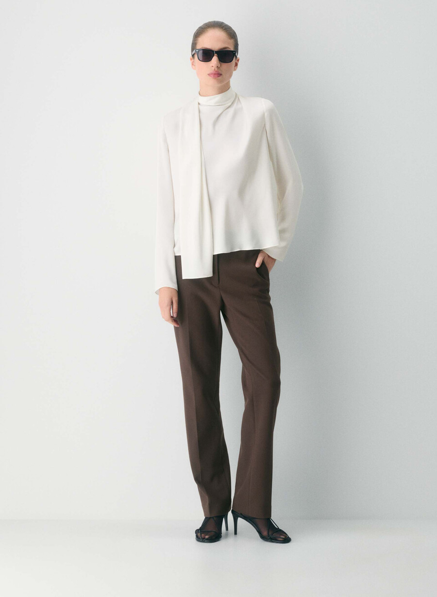coupe pant - ressential rich mocha brown