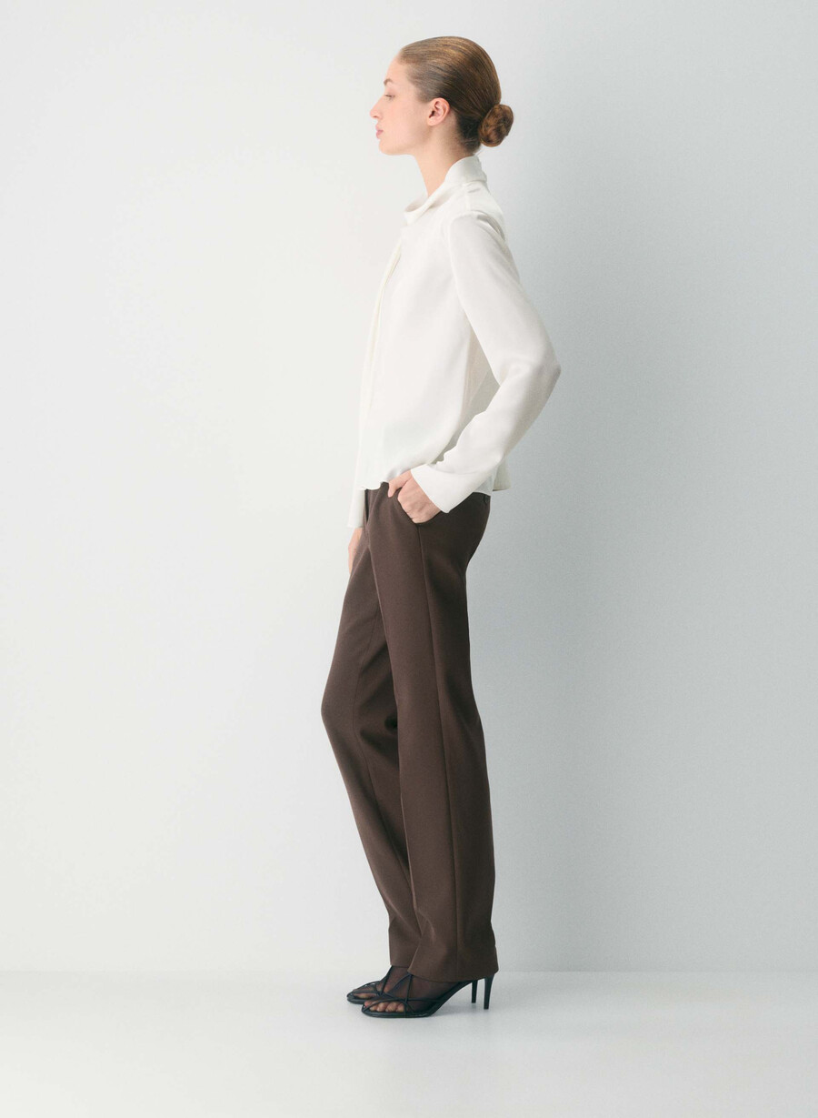 coupe pant - ressential rich mocha brown