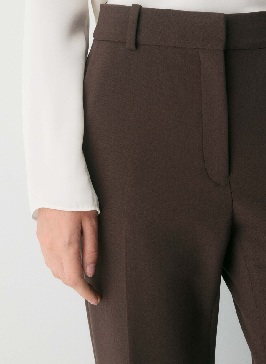 coupe pant - ressential rich mocha brown