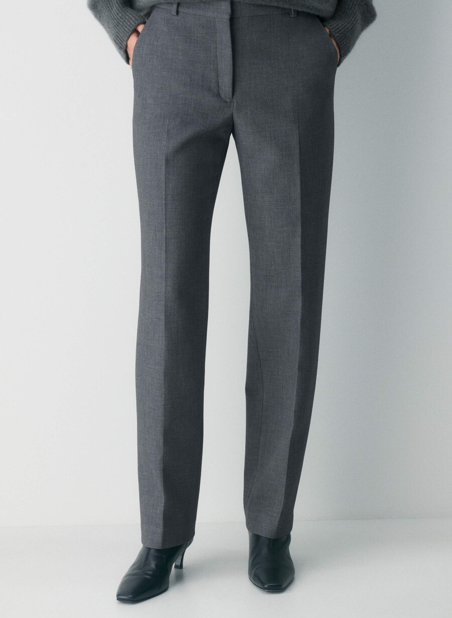 coupe pant - ressential heather charcoal
