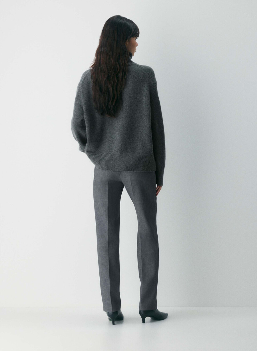 coupe pant - ressential heather charcoal