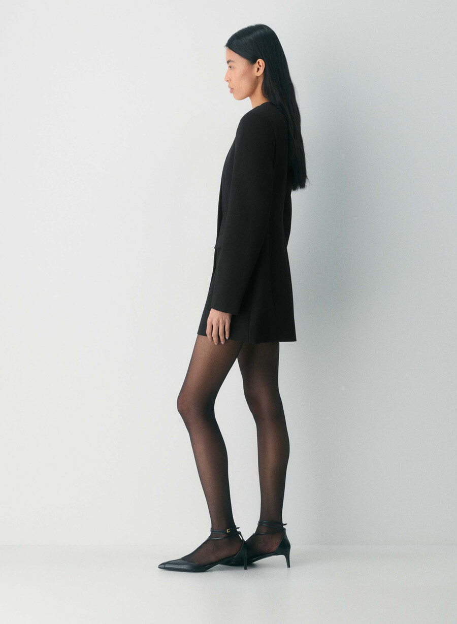 skyrise dress black