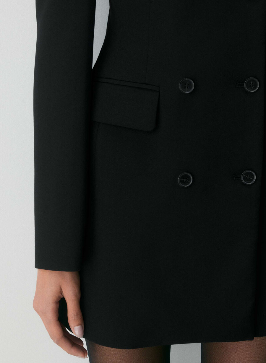 skyrise dress black