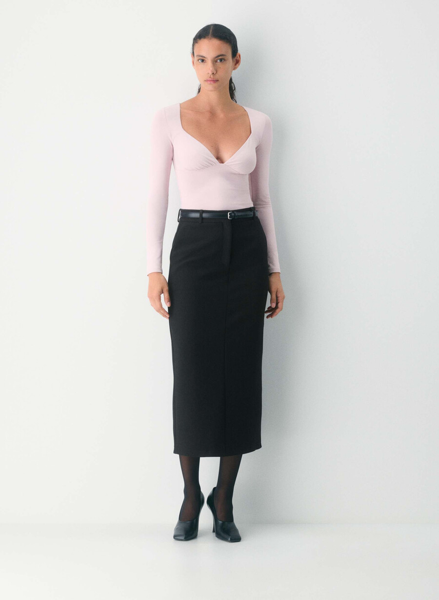 original contour cherish longsleeve dusty pink