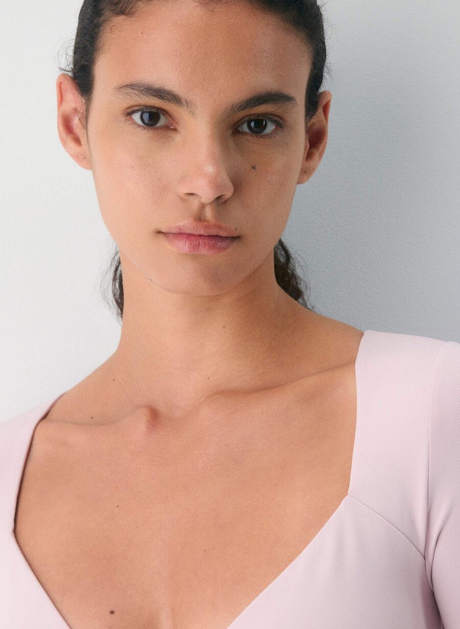 original contour cherish longsleeve dusty pink