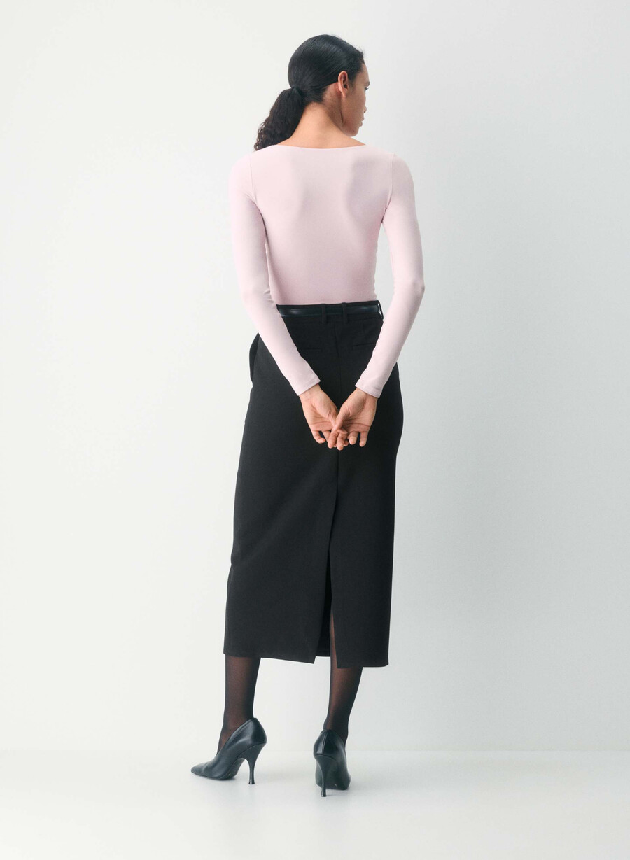 original contour cherish longsleeve dusty pink