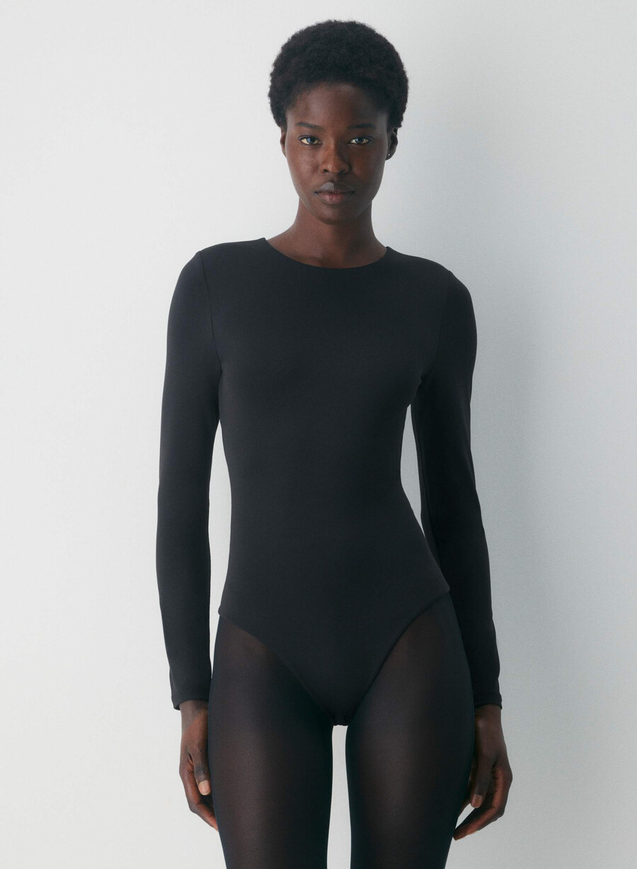 original contour turn bodysuit black