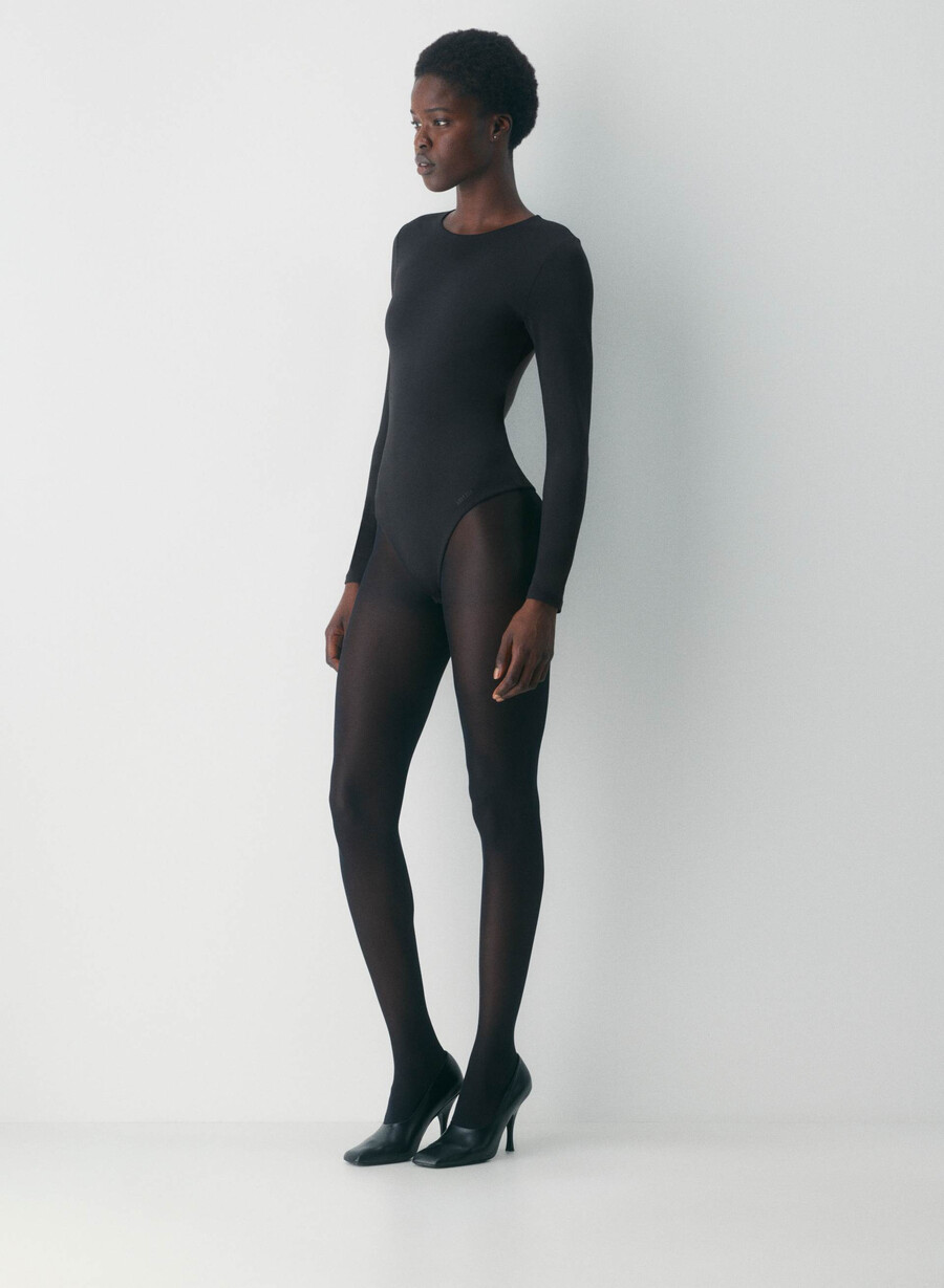original contour turn bodysuit black